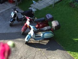 Juni 2018 Vespa Alp Days in Österreich